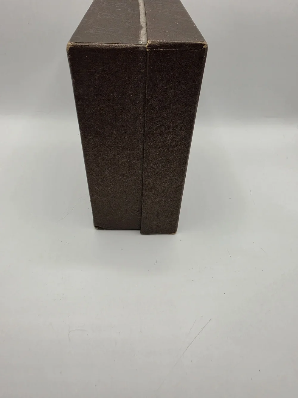 Vintage Gucci Firenze 1921 Gift Belt Box Chocolate Brown Accessories Box